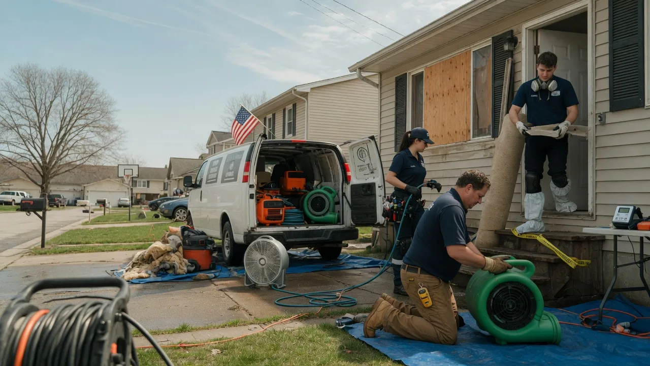 Water Damage Restoration in Wild Horse, CO near me